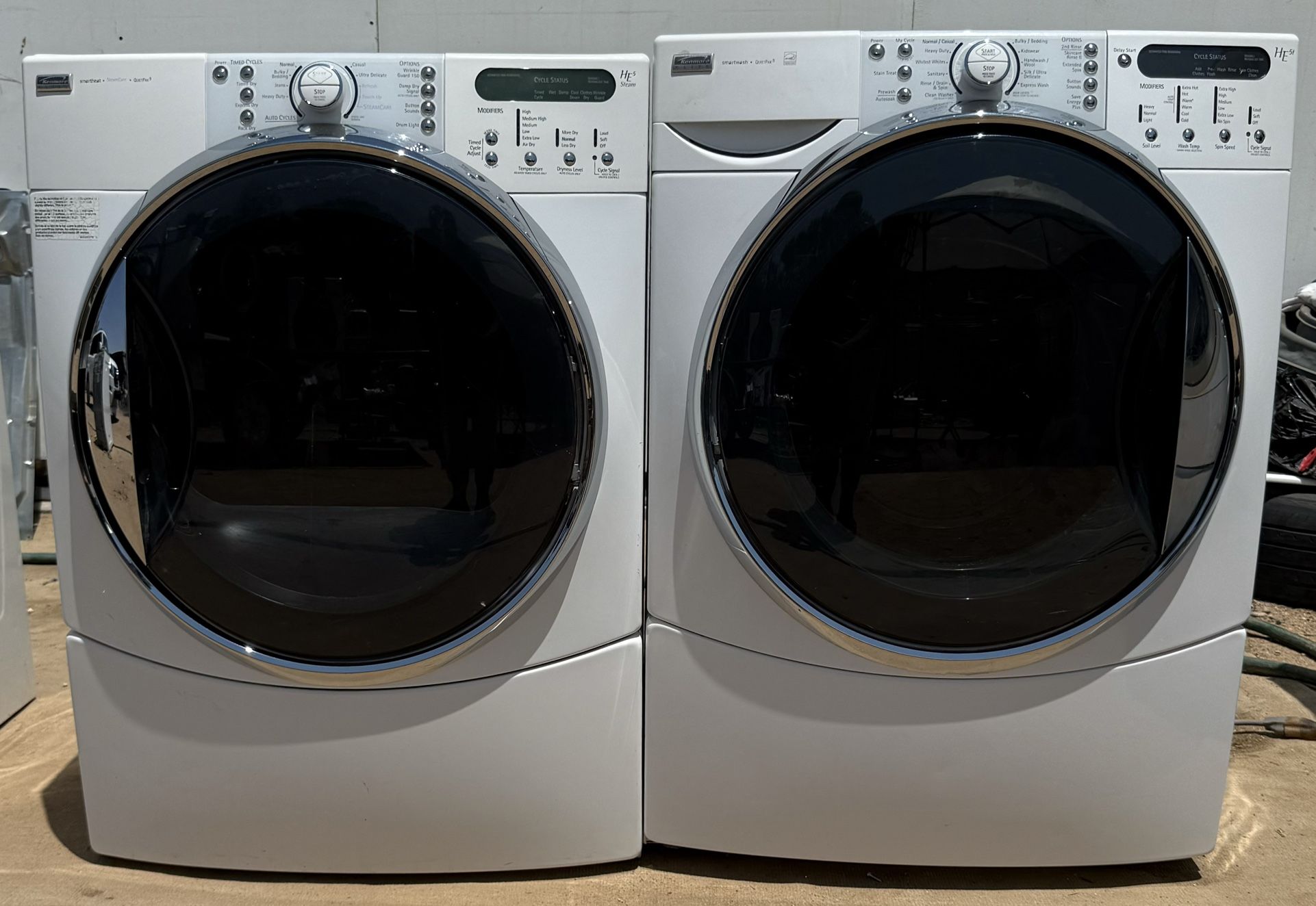 Kenmore Washer And Dryer Set