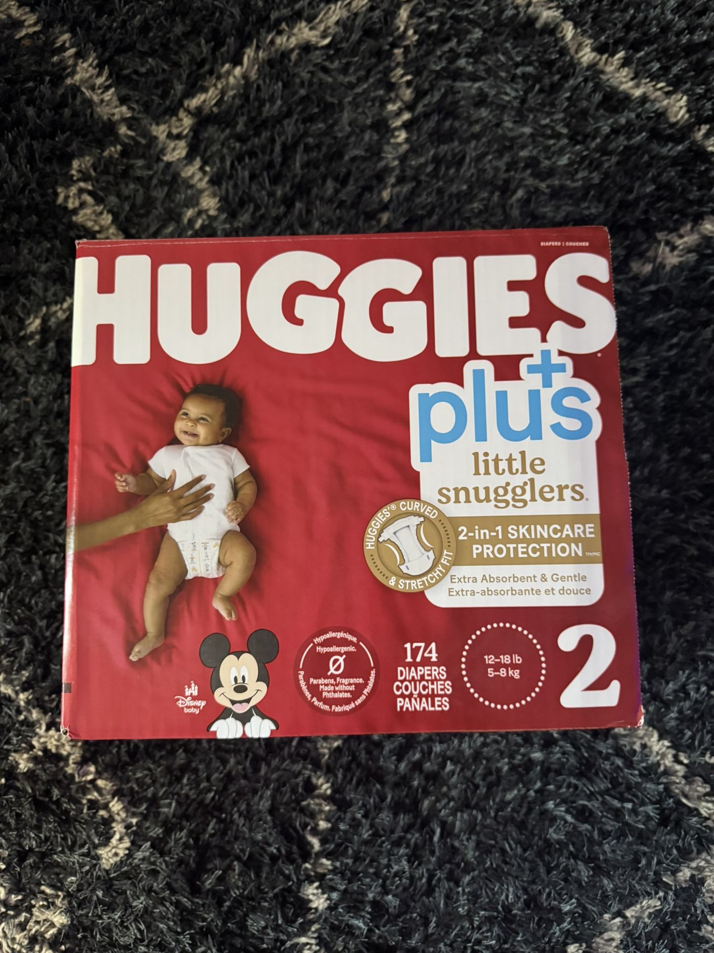 Huggies Little Snugglers Size 2.
