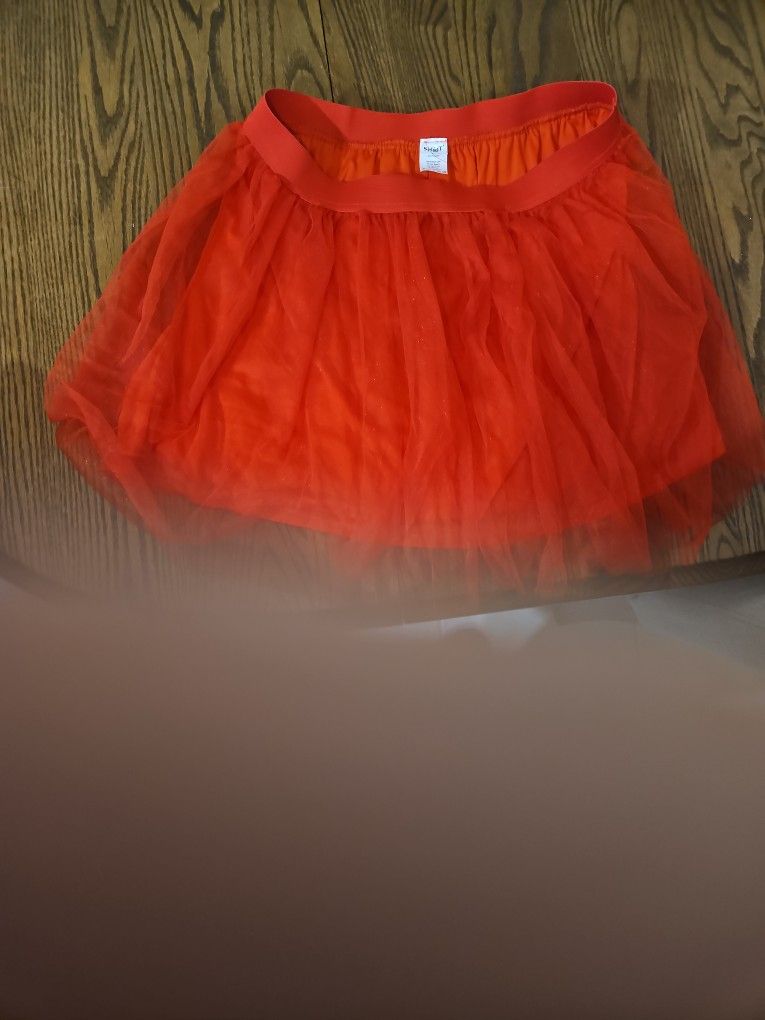 RED TUTU/SKIRT COSTUME