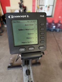 Concept 2 Rower