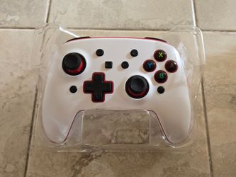 Nintendo Switch Pro Controller [White] - LED Lights - Lite - OLED