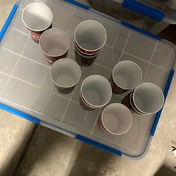 12 New 49ers And NFL Plastic Cups