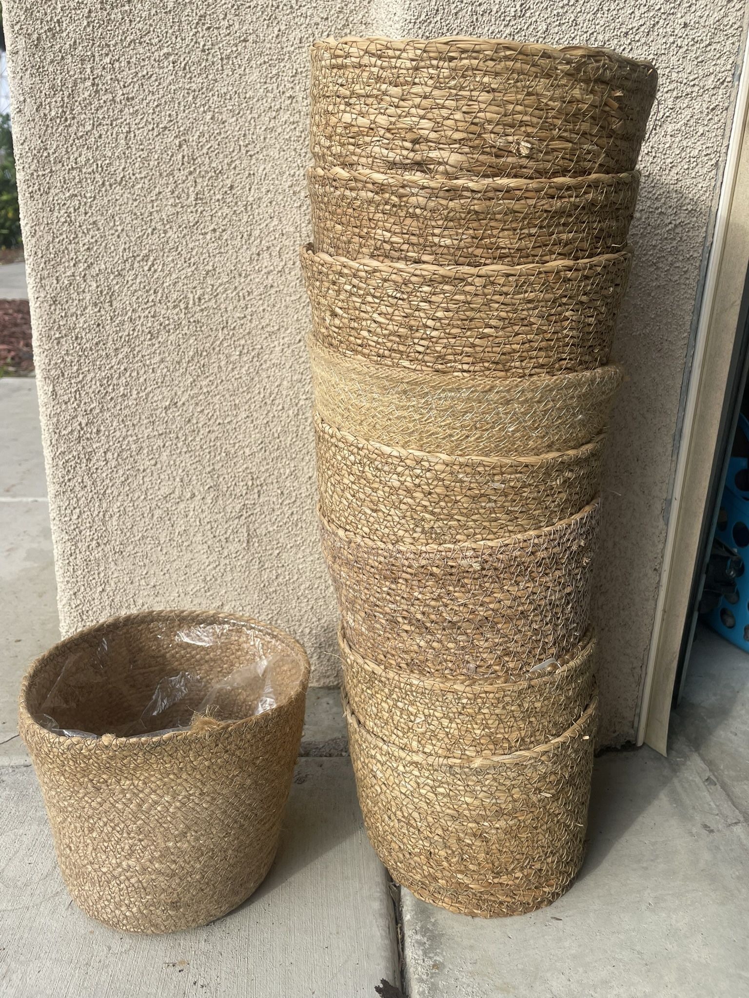 PLANT WEAVED BASKETS