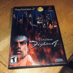 PS2 Game Virtua Fighter 4 