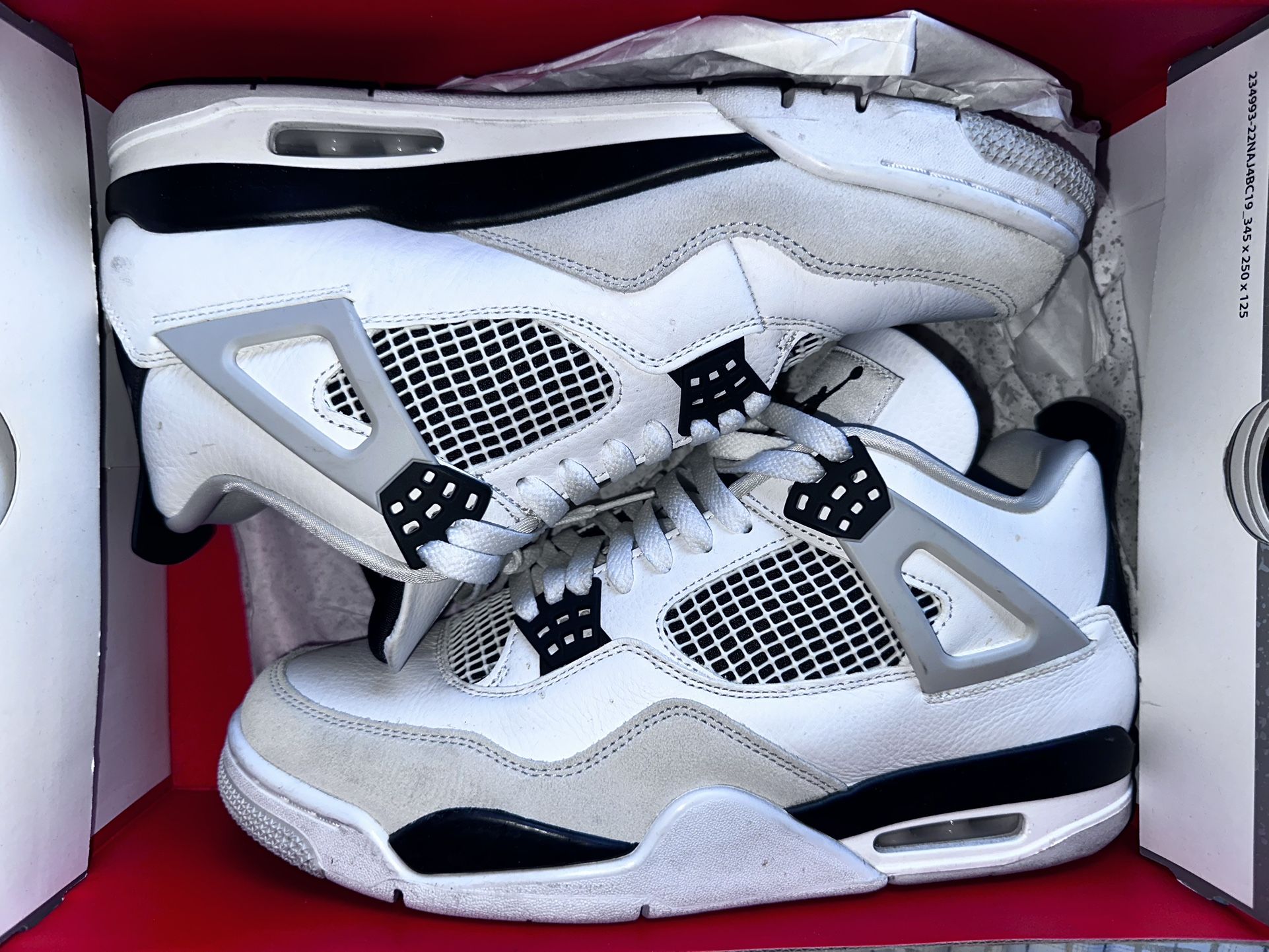 Jordan 4 Military Black