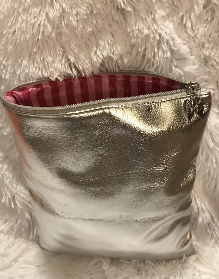 Victoria Secrets .. Angel Wings Leather Pouch