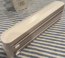 Aluminum Foil Organizer,Plastic Wrap Dispenser with Cutter