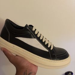 Leather Rick Owens Luxor Vans