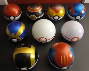 Empty 2021 pokeball tens collection