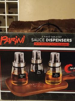 3-Piece Sauce Dispensers Set