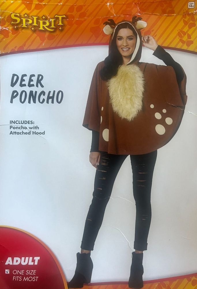 Deer Poncho Costume