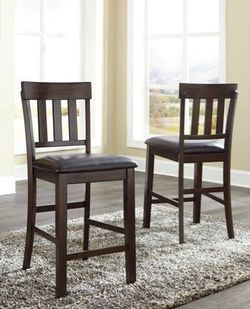 2 Pcs. Bartools, counter height chair, sillas