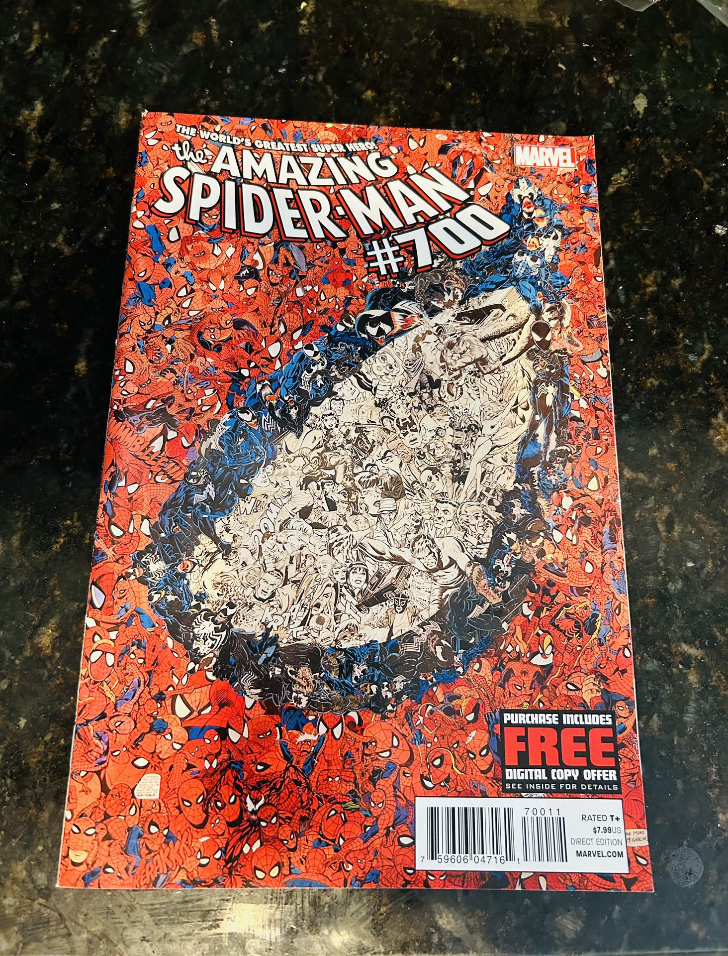 Amazing Spider Man #700 Death Of Peter Parker Marvel Comics Book Graphic Novel