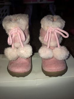 Faded glory- baby girl boots