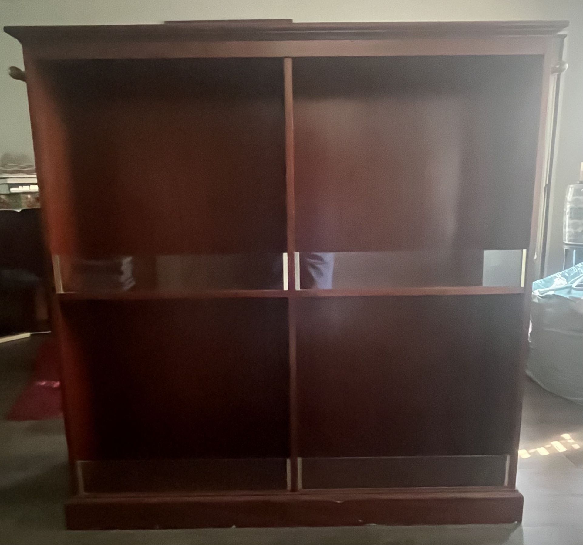 Solid Cherry Wood Display Case