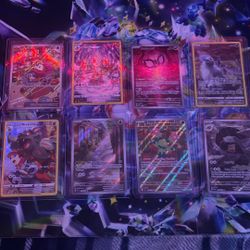 14 Full Art Pokemon Cards
