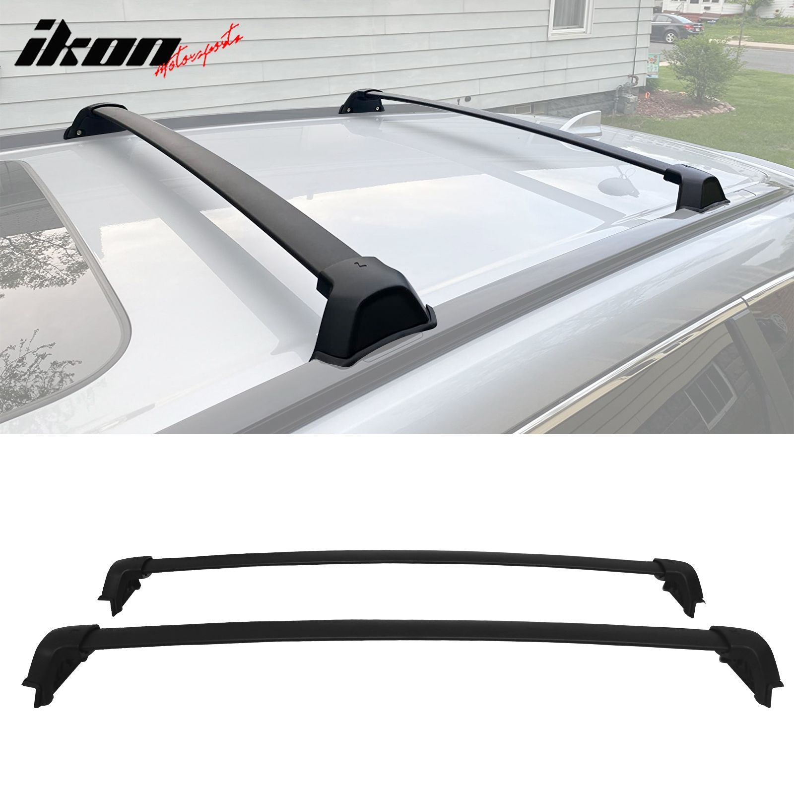 Fits 2023-2025 Honda CR-V 4DR Aluminum Roof Rack Rail Luggage Carrier Cross Bars