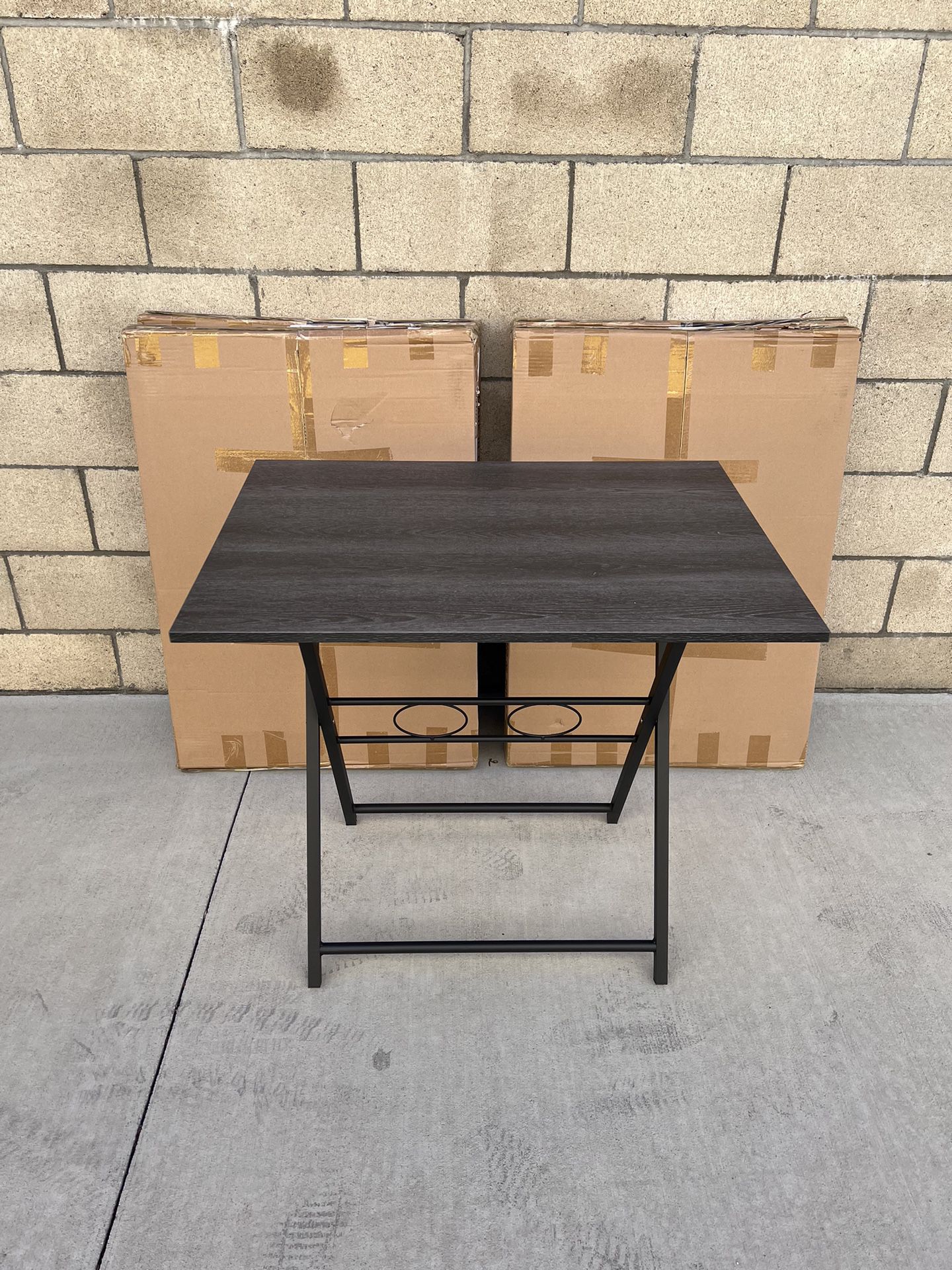 NEW 31.5" Foldable Computer Desk, Small Office Desk, Home Office, Study Writing Desk, Collapsible Desk Workstation **$25ea, FIRM**