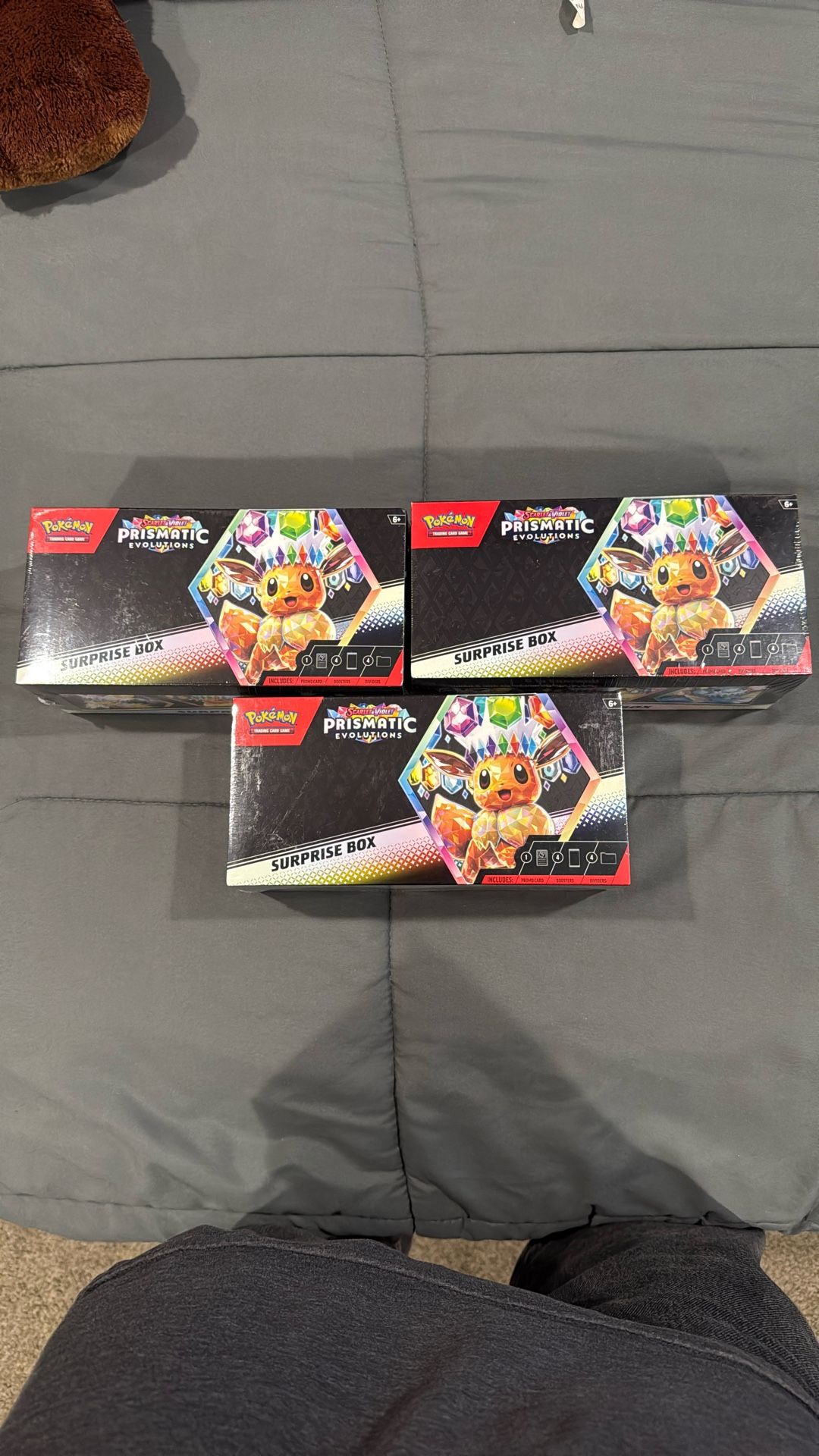 Scarlet & Violet Pokemon Prismatic Evolutions Surprise Boxes