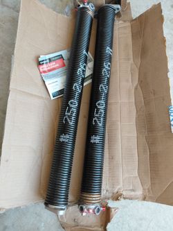 Garage door springs