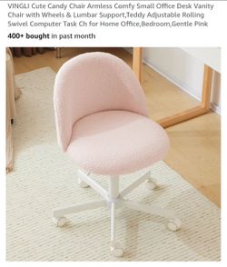 Pink Office chair NEW ASSEMBLY REQUIRED