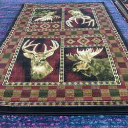 Home Decor Cabin Area Rug New 