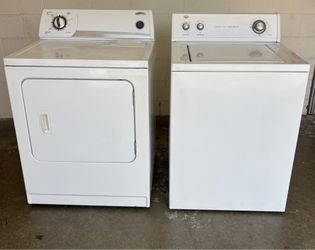 Electric Set Washer and Dryer