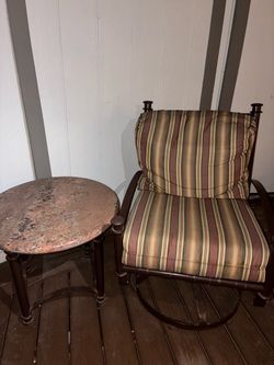 Two small table marble /stone
