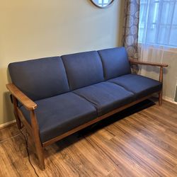 Blue Futon Couch