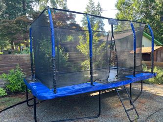 Used Upper Bounce rectangular trampoline