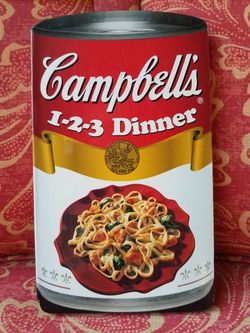 Campbell's 1-2-3 dinner cookbook