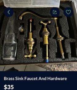 Brass Sink Hardware
