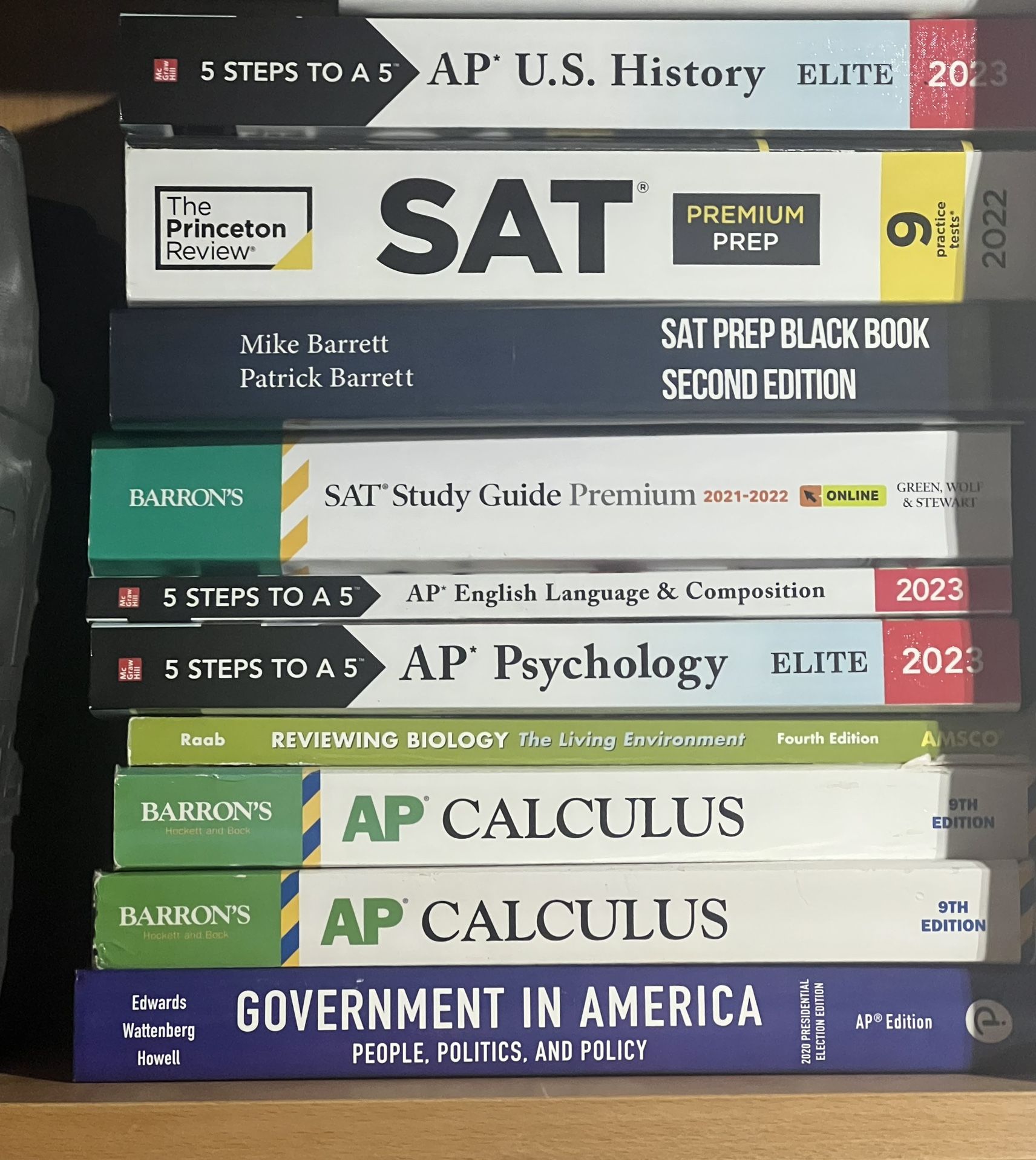 Books For Sale SAT AP