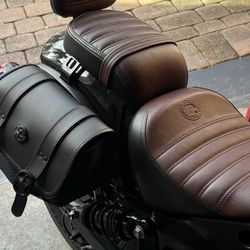Indian Scout Passenger Seat