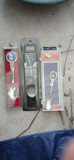 Souvenir spoons and others