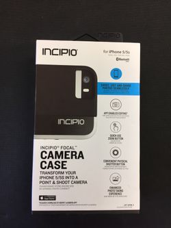 INCIPIO camera case transform your iPhone 5/5s into a point&shoot camera