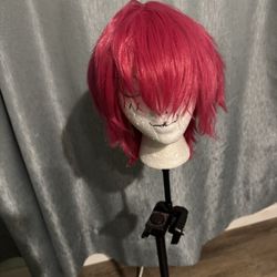 Short Hot Pink Wig