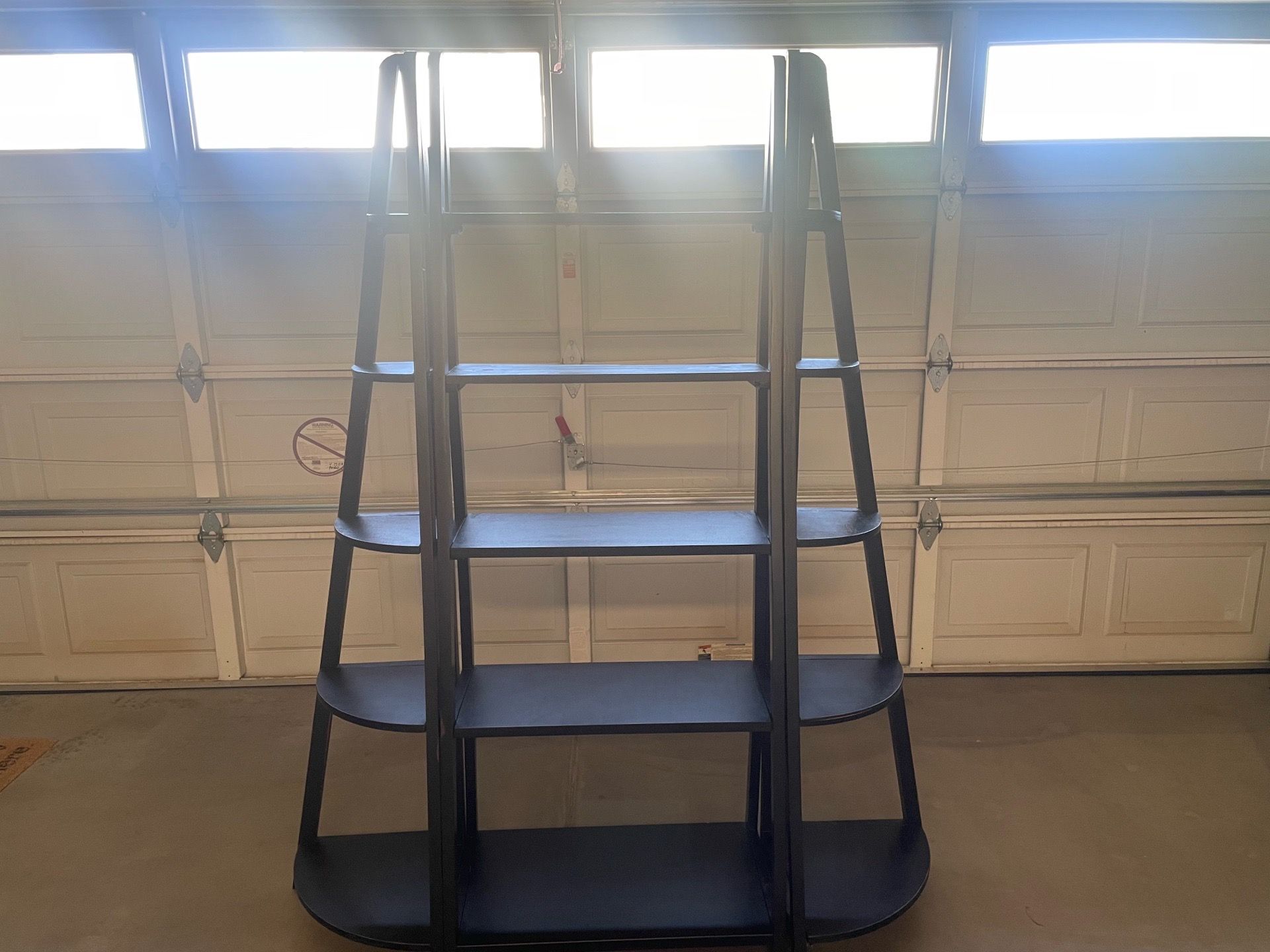 CHEAP black shelving unit