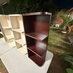 Dark Wood 3-Shelf