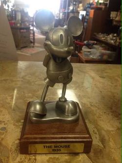Disney's "The Mouse" 1935 Pewter Figurine