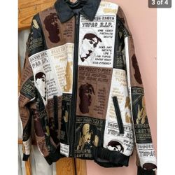 Tupac Leather Jacket