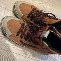 Brand New Brown Hiking Style Vans Men 