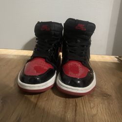 JORDAN 1 PATENT LEATHER BRED 