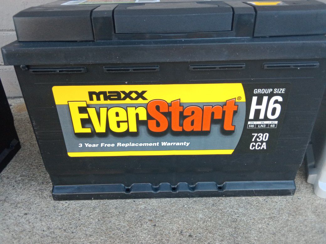 Maxx Everstart Battery