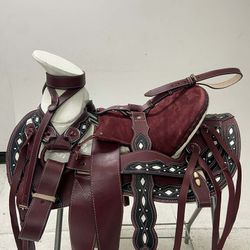 Montura Charra De Cuero Con Vistas 