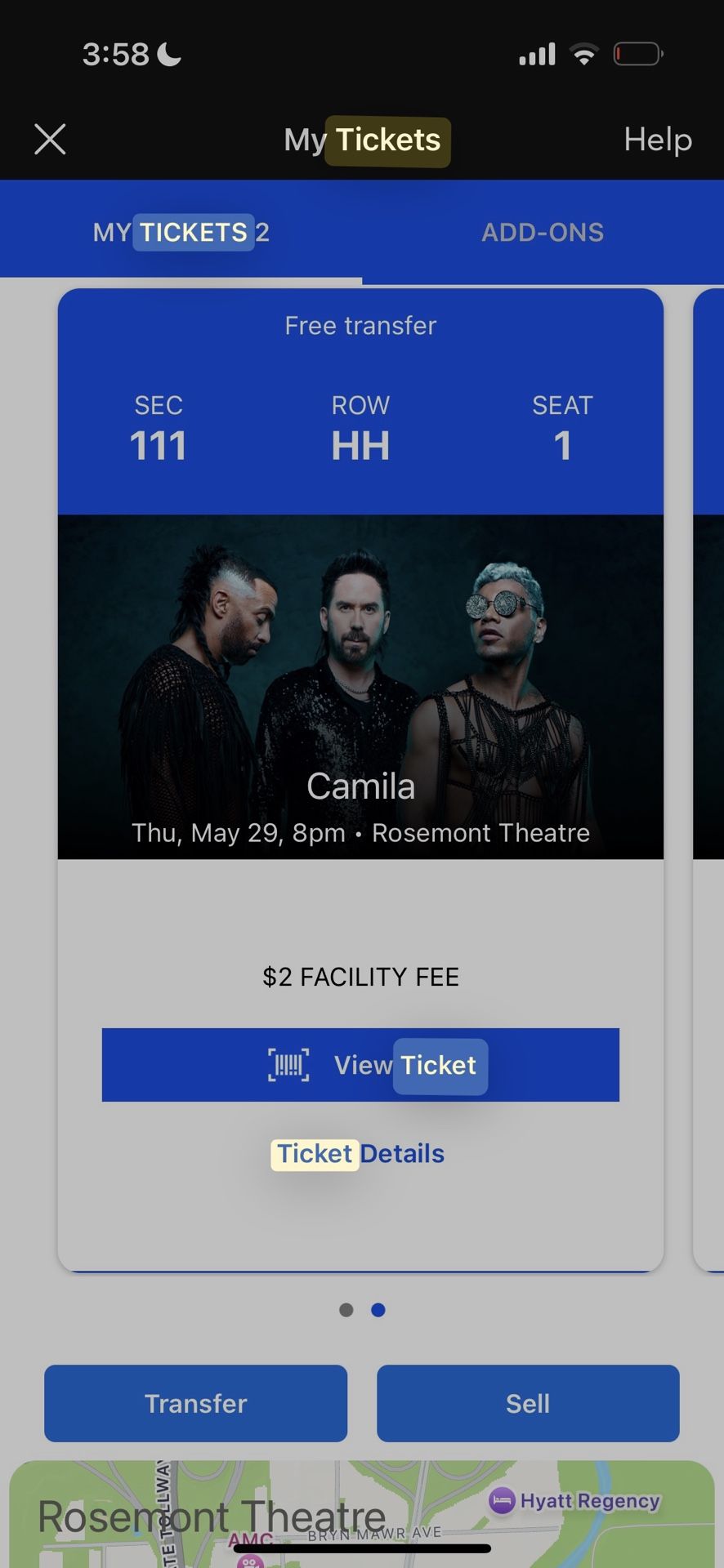 Camila Concert Tickets