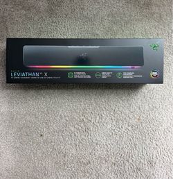 Razer Leviathan V2 X Soundbar - High quality Sound RGB Sound Bar For PC - Black
