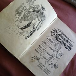 Vintage Pinocchio Book From First Edition 1904