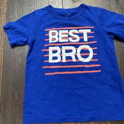 Boys Blue Best Bro Shirt Size 5t By Children’s Place #17