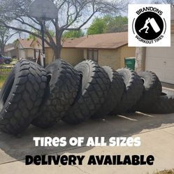 Big Crossfit Tires + Delivery